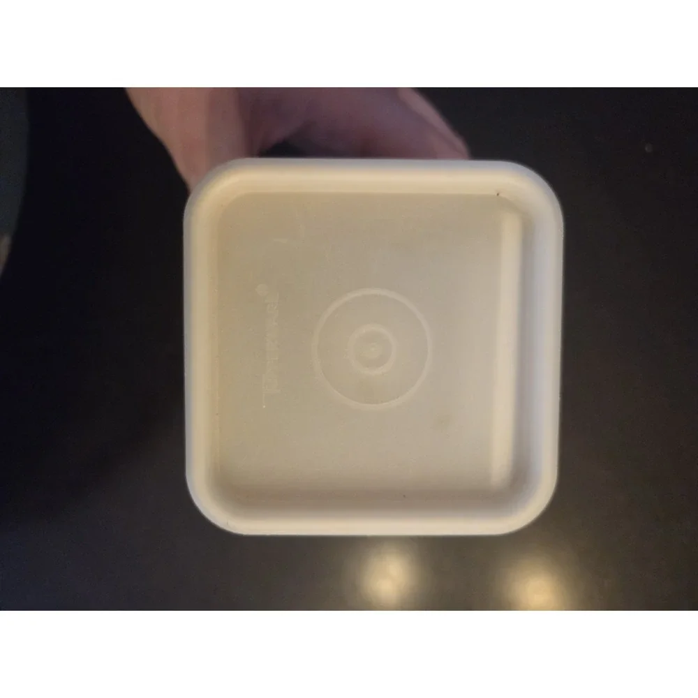 Vintage 3PC Tupperware‎ 1827-3 Almond Cracker Cheese Butter 7